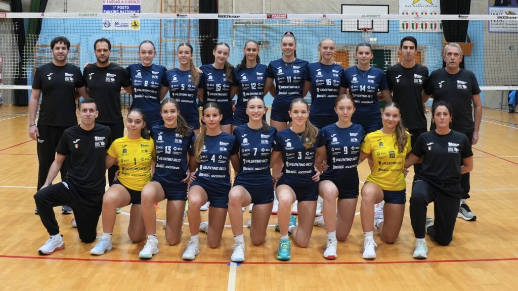 LA VALENTINO RICCI IMOCO È CAMPIONE D’ITALIA- PRIMO SCUDETTO U16 DELLA STORIA GIALLOBLÙ