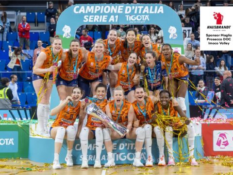 Hausbrandt Sponsor Gold Maglia Prosecco DOC Imoco Volley per il prossimo triennio – Un progetto che unisce territorio, eccellenza e visione internazionale