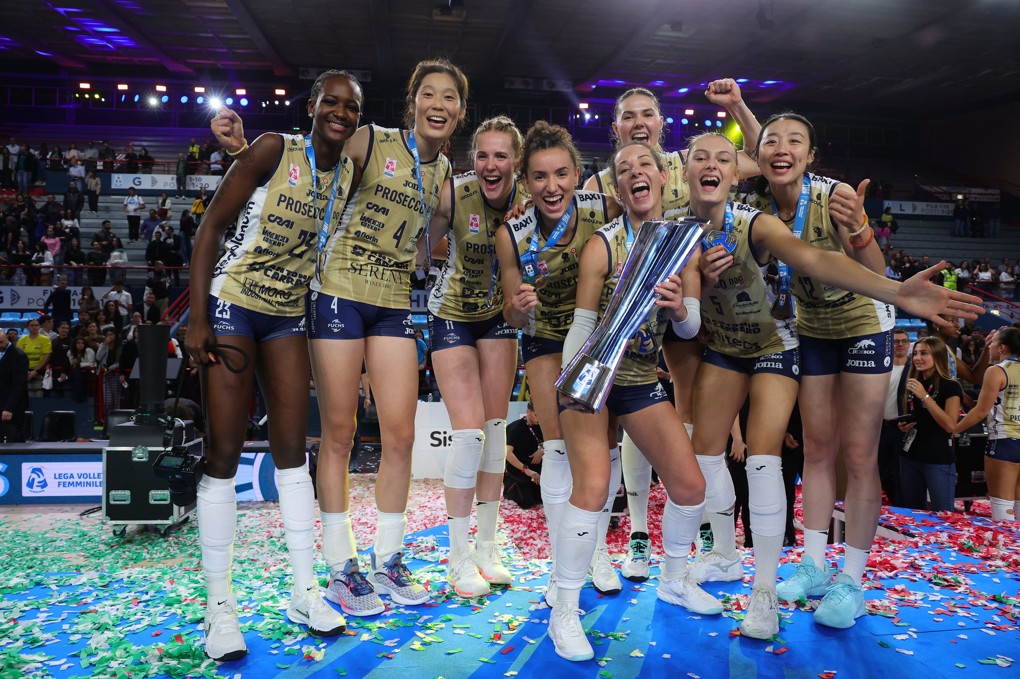 Prosecco DOC A.Carraro Imoco Volley vs Savino Del Bene Scandicci (Bari, ore 18.00)