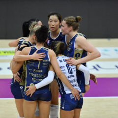 PRIMO SET A TUTTO MURO, PANTERE IMMACOLATE ANCHE CONTRO L’UYBA AL PALAVERDE (3-0)